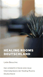 Mobile Screenshot of healingrooms.de